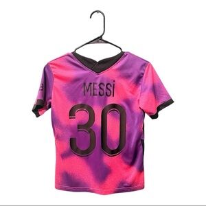 Paris Saint-Germain Soccer jersey PSG MESSI, Boy `s Size 24 (M)